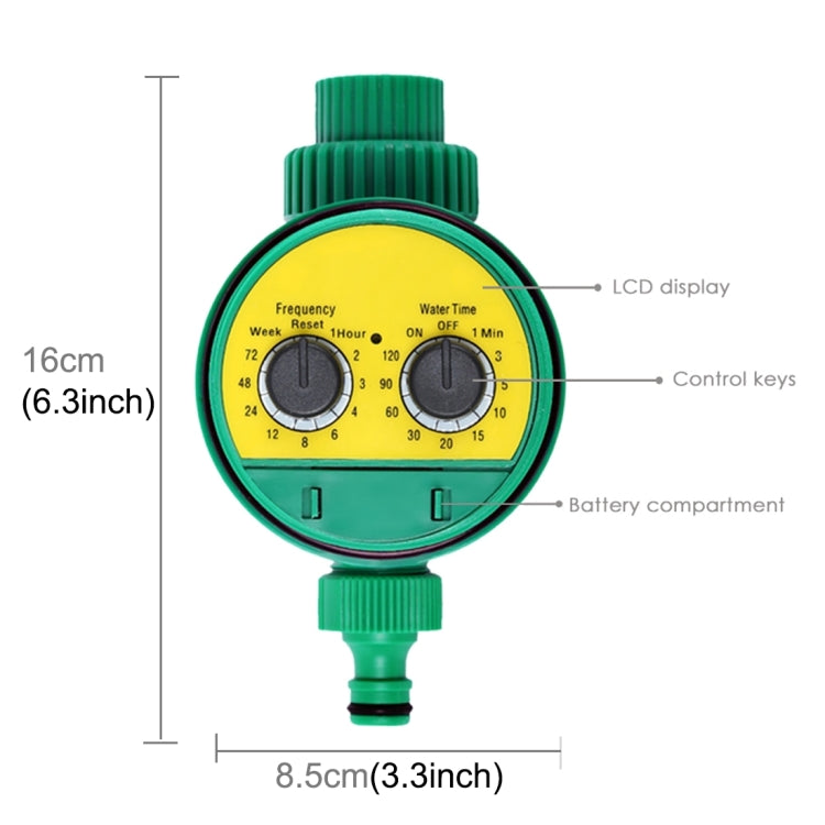 Garden Electronic Water Timer  Digital Solenoid Valve Intelligent Irrigation Sprinkler Controller Digital Water Programs System, Water Timer 1