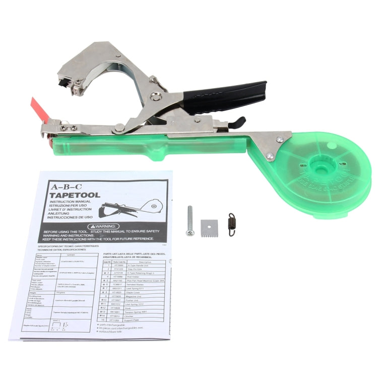 Agriculture Tape Tool Hand Tying Machine Garden Plant Tape Tool Tapener Machine Adhesive Tape Machine, Adhesive Tape Machine (Green), Adhesive Tape Machine(Yellow)
