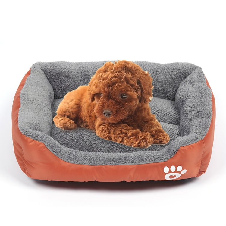 Candy Color Four Seasons Genuine Warm Pet Dog Kennel Mat Teddy Dog Mat, Size: XXL, 95×72×18cm, Size: XXL