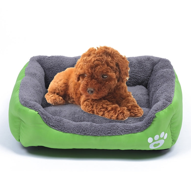 Candy Color Four Seasons Genuine Warm Pet Dog Kennel Mat Teddy Dog Mat, Size: XXL, 95×72×18cm, Size: XXL