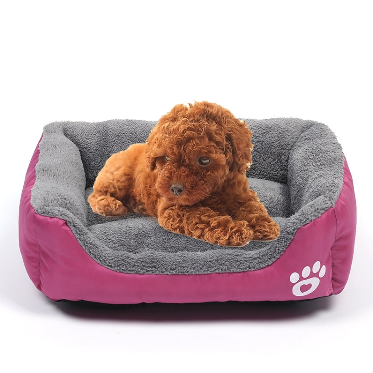 Candy Color Four Seasons Genuine Warm Pet Dog Kennel Mat Teddy Dog Mat, Size: XXL, 95×72×18cm, Size: XXL