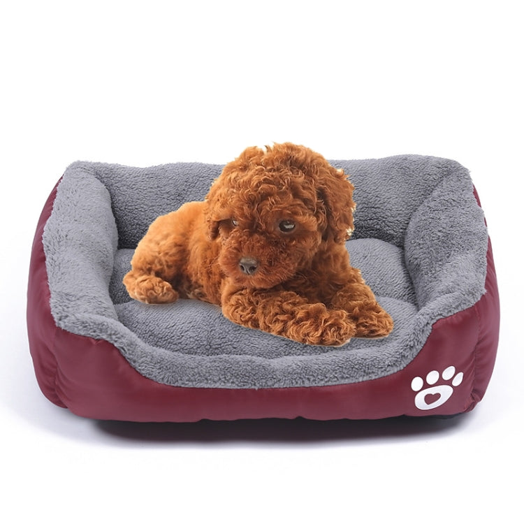 Candy Color Four Seasons Genuine Warm Pet Dog Kennel Mat Teddy Dog Mat, Size: XXL, 95×72×18cm, Size: XXL