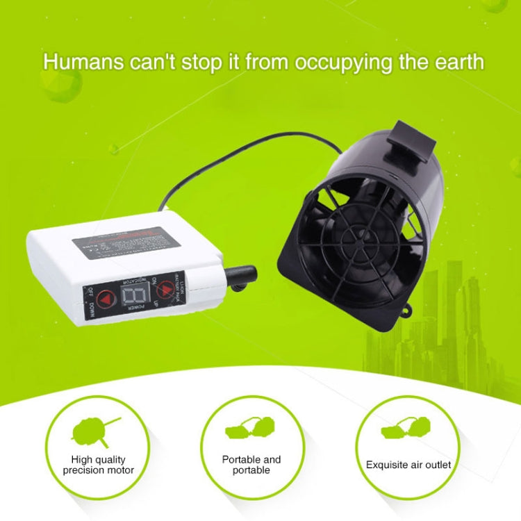 Portable Mini Waist Fan Cooling Fan USB Skin Cooler