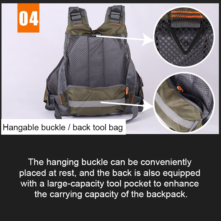 MANNER Outdoor Multifunctional Fishing Life Vest Swimming Life Jacket, MANNER Life Jacket
