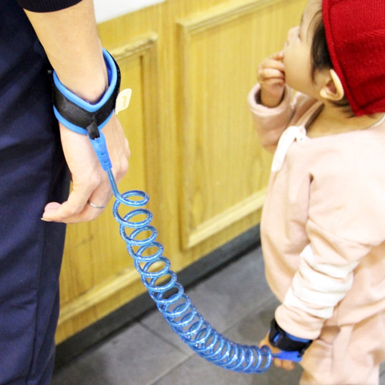 Kids Safety Harness Child Leash Anti Lost Wrist Link Traction Rope Anti Lost Bracelet, Length: 2m, 2m Orange, 2m Blue