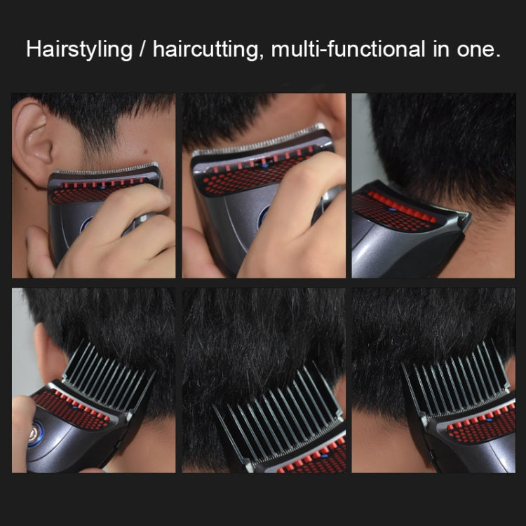 HJ-2018 Men Electric Shaver Fader Self-help Hair Clipper, Standard Version, CN Plug, Standard Version