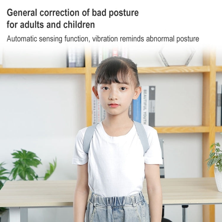 Smart Posture Corrector Adult Child Intelligent Posture Reminder Posture Trainer, Orthotic (Pink), Orthotic (Grey), Orthotic (Black)