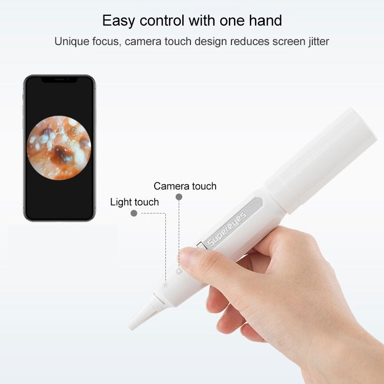 Supereyes Y008P Ear Nose Mouth Wireless Digital Electronic Endoscope, Y008P