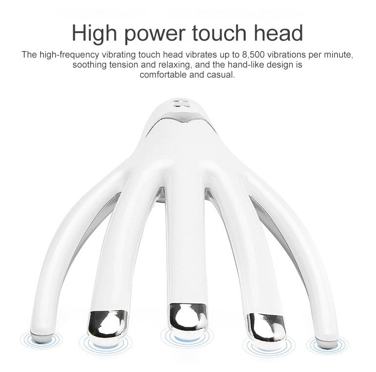 Mini Portable Multifunctional Head Massager Massage Comb, Battery Powered, Battery Powered (Black), Battery Powered (Gold), Battery Powered (White)