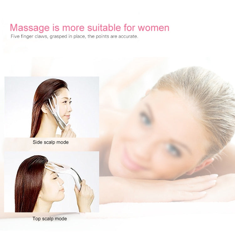 Mini Portable Multifunctional Head Massager Massage Comb, Battery Powered, Battery Powered (Black), Battery Powered (Gold), Battery Powered (White)