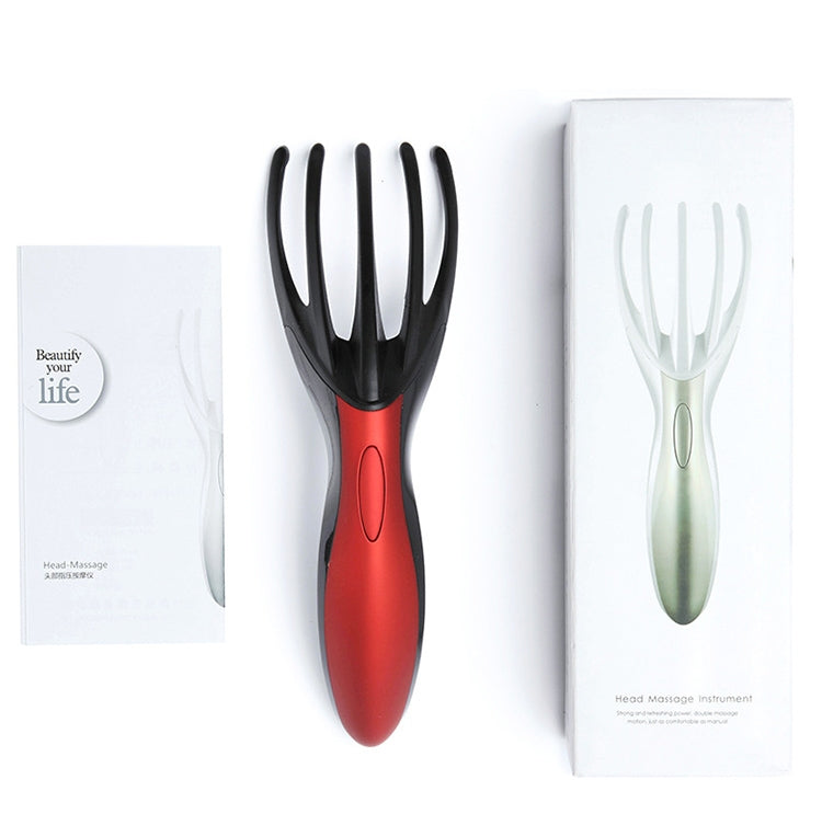 Mini Portable Multifunctional Head Massager Massage Comb, Battery Powered, Battery Powered (Black), Battery Powered (Gold), Battery Powered (White)