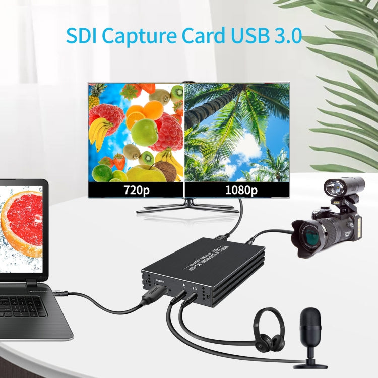 NK-M006 1080P Full HD HDMI to SDI + USB 3.0 Output Converter, SDI + USB 3.0