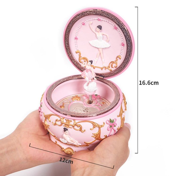 Ballet Girl Rotating Dancing Music Box Creative Birthday Gift, Music: Spirited Away, Spirited Away