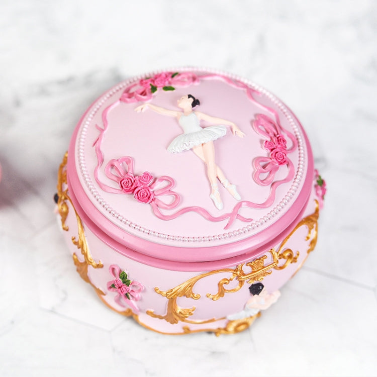 Ballet Girl Rotating Dancing Music Box Creative Birthday Gift, Music: Castle in the Sky, Castle in the Sky