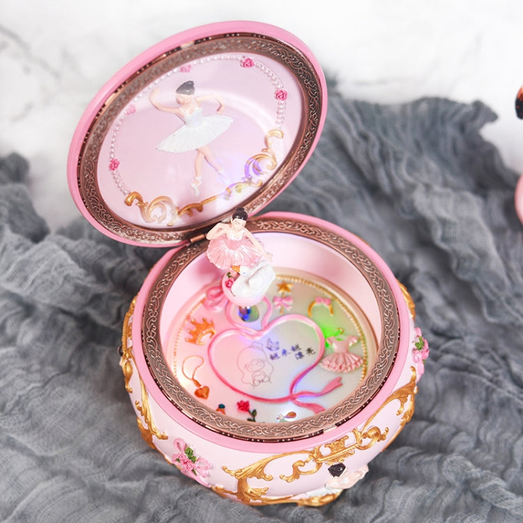 Ballet Girl Rotating Dancing Music Box Creative Birthday Gift, Music: Castle in the Sky, Castle in the Sky