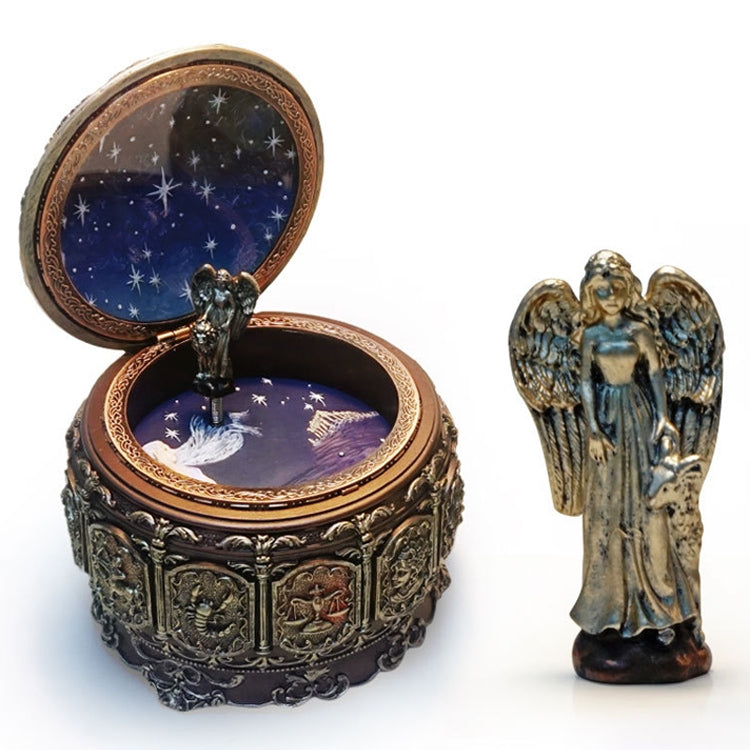 Constellation Luminous Resin Music Box Creative Birthday Gift (Taurus), HDR0230A, HDR0230B, HDR0230C, HDR0230D, HDR0230E, HDR0230F, HDR0230G, HDR0230H, HDR0230I, HDR0230J, HDR0230K, HDR0230L