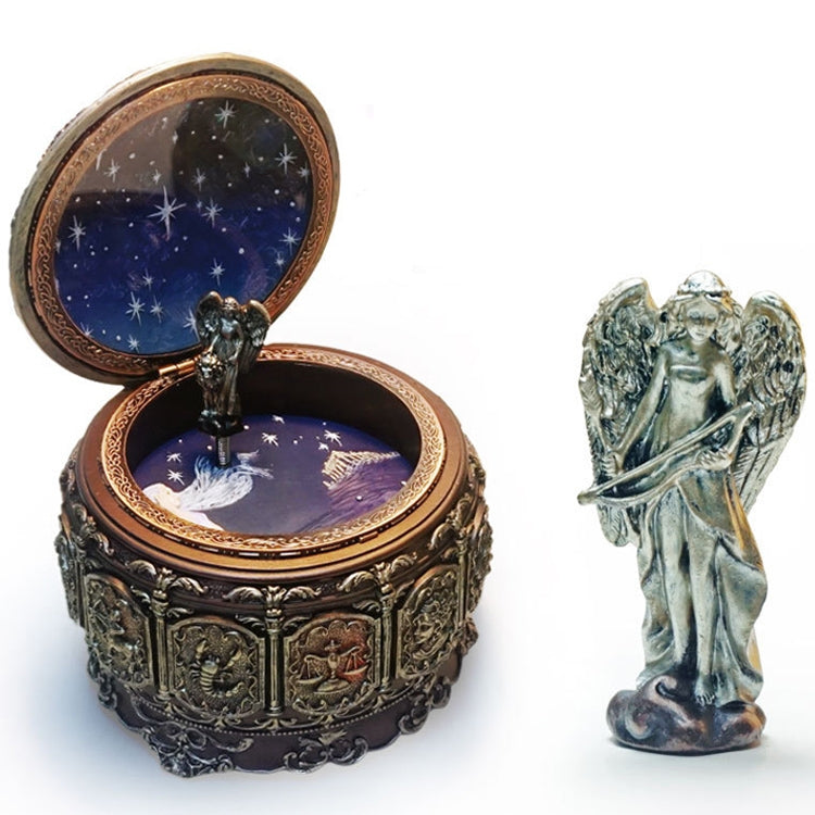 Constellation Luminous Resin Music Box Creative Birthday Gift (Taurus), HDR0230A, HDR0230B, HDR0230C, HDR0230D, HDR0230E, HDR0230F, HDR0230G, HDR0230H, HDR0230I, HDR0230J, HDR0230K, HDR0230L