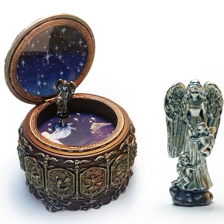 Constellation Luminous Resin Music Box Creative Birthday Gift (Taurus), HDR0230A, HDR0230B, HDR0230C, HDR0230D, HDR0230E, HDR0230F, HDR0230G, HDR0230H, HDR0230I, HDR0230J, HDR0230K, HDR0230L