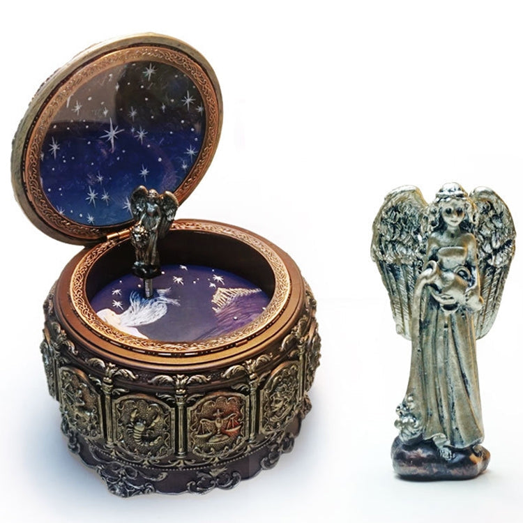 Constellation Luminous Resin Music Box Creative Birthday Gift (Taurus), HDR0230A, HDR0230B, HDR0230C, HDR0230D, HDR0230E, HDR0230F, HDR0230G, HDR0230H, HDR0230I, HDR0230J, HDR0230K, HDR0230L
