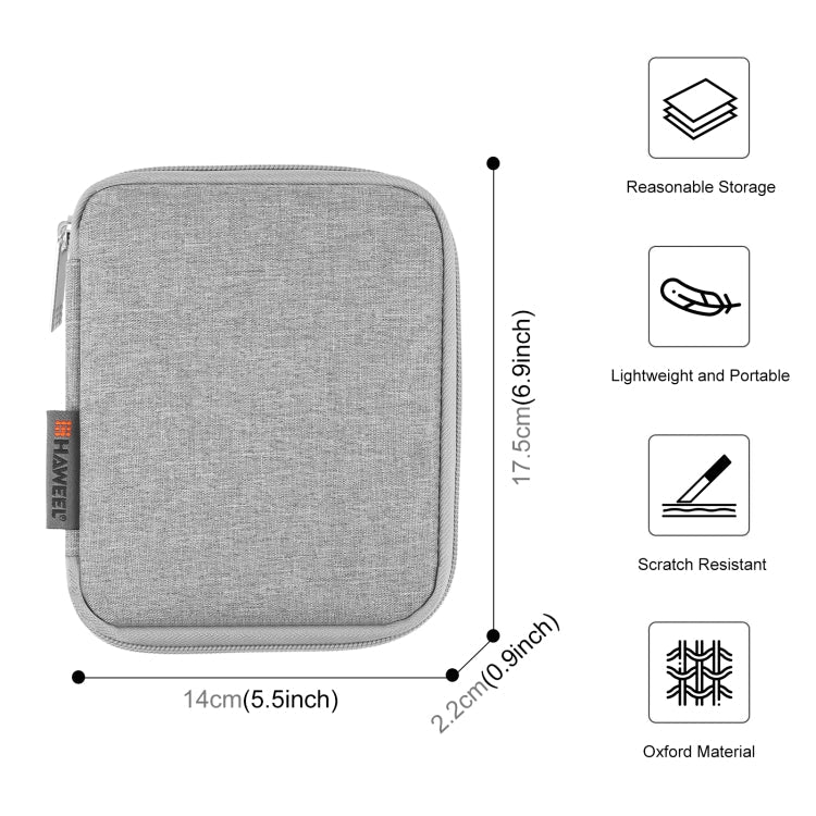 HAWEEL Watch Band Organizer Box Earphones / U Disk / Digital Cable Storage Case, Watch Band Organizer, Size: S