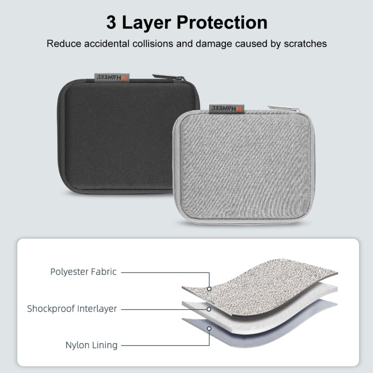 HAWEEL Watch Band Organizer Box Earphones / U Disk / Digital Cable Storage Case, Watch Band Organizer, Size: S