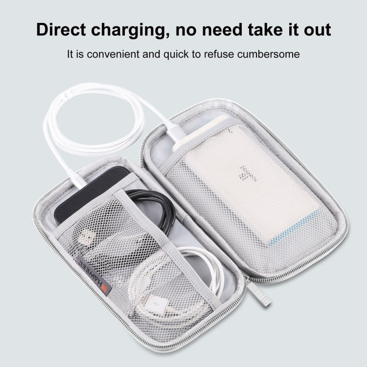 HAWEEL Electronic Organizer Storage Bag for Cellphones, Power Bank, Cables, Mouse, Earphones, Digital Organizer