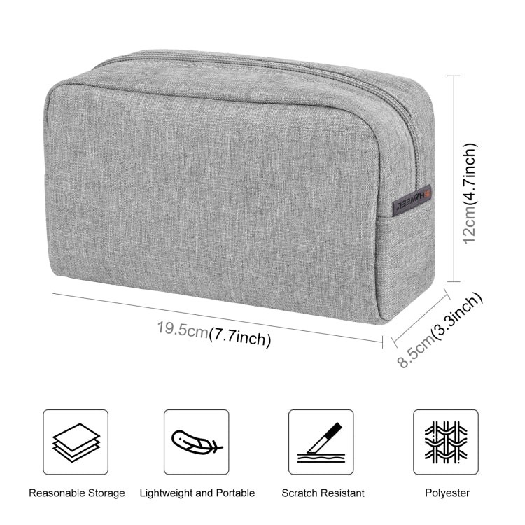 HAWEEL Electronics Organizer Storage Bag for Charger, Power Bank, Cables, Mouse, Earphones, Size: L, Electronic Organizer, Size: L