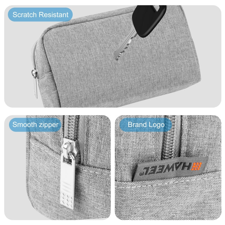 HAWEEL Electronics Organizer Storage Bag for Charger, Power Bank, Cables, Mouse, Earphones, Size: L, Electronic Organizer, Size: L