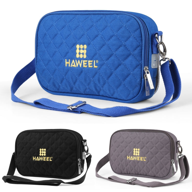 HAWEEL Messenger Shoulder Small Bag Digital Tablet Phone Warmer Storage Bag with Hand Warmer