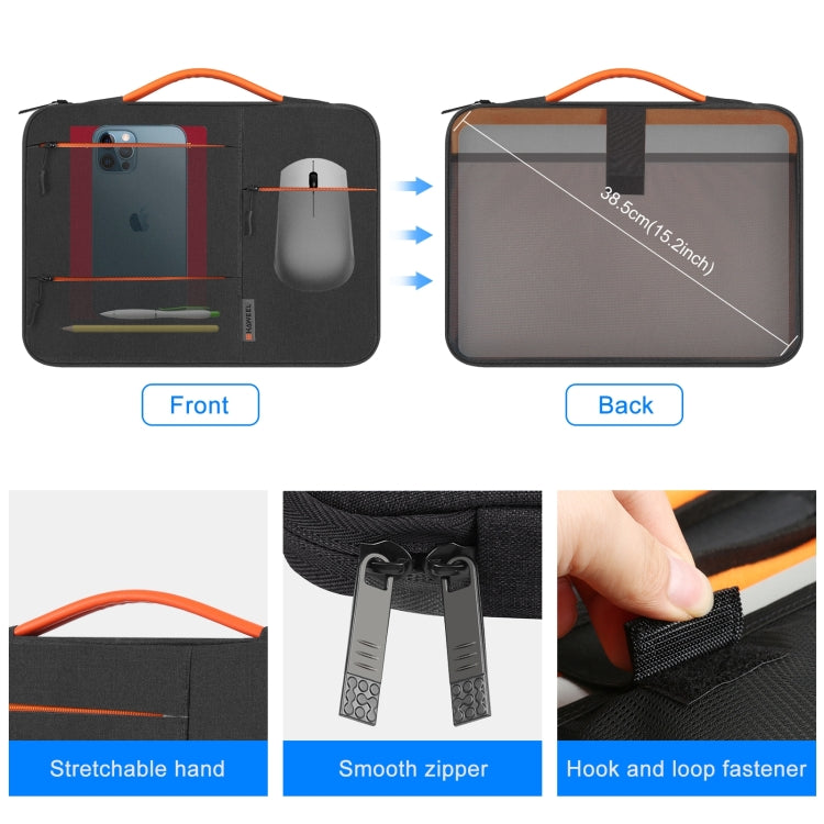 HAWEEL 13.0 inch Sleeve Case Zipper Briefcase Laptop Handbag For Macbook, Samsung, Lenovo Thinkpad, Sony, DELL Alienware, CHUWI, ASUS, HP, 13 inch -13.5 inch Laptops, 13.0-13.5 inch
