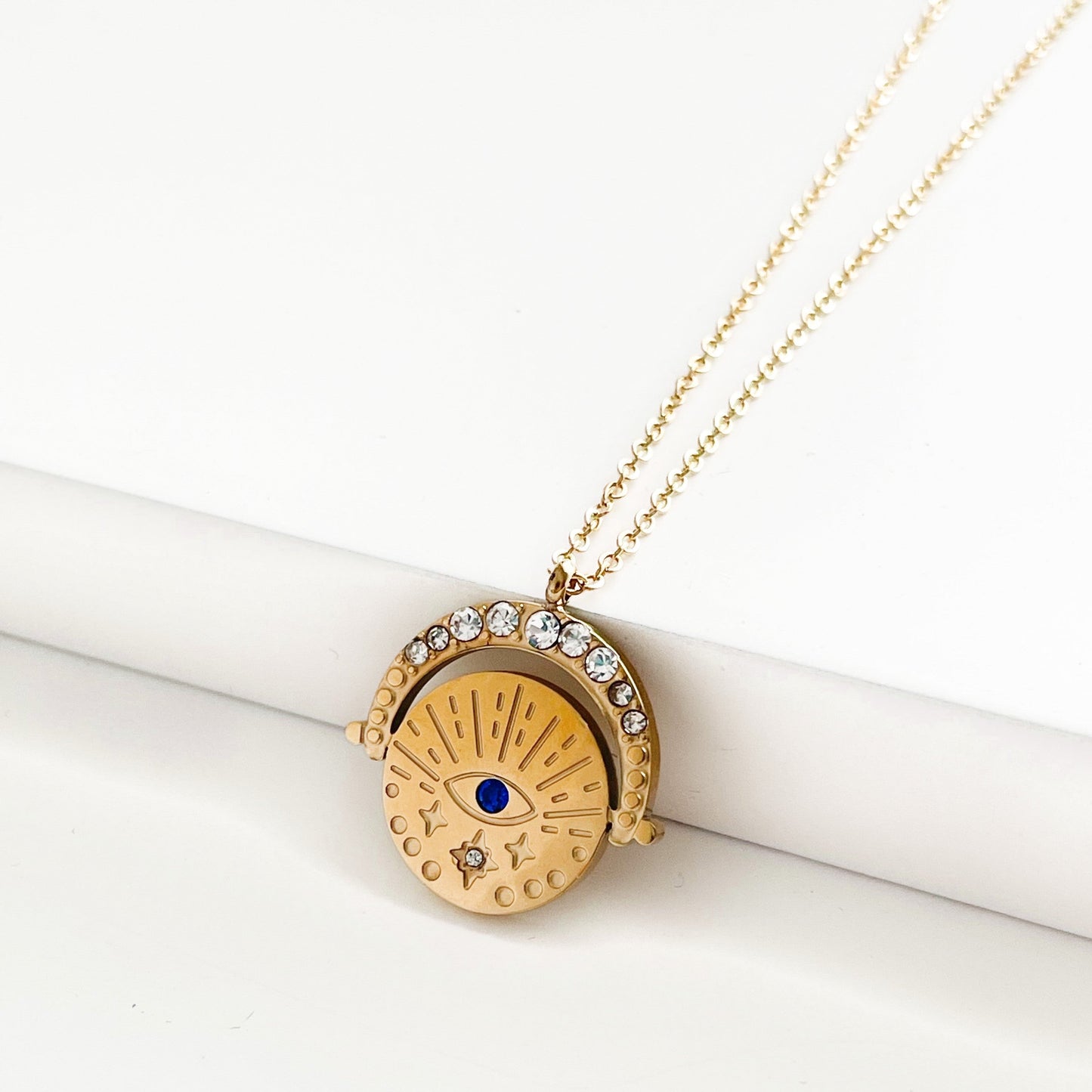 Alantara Luxe 18k Gold Plated Necklace