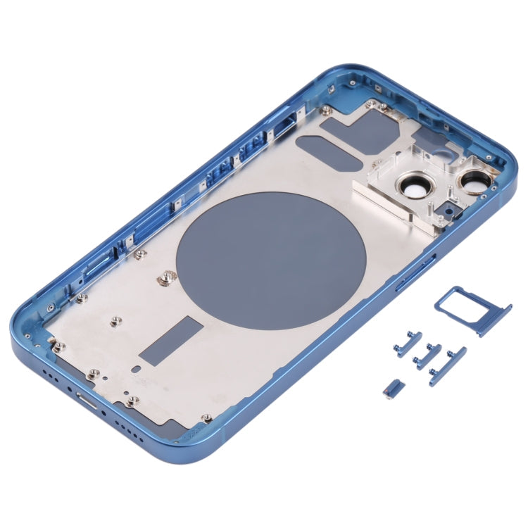 Back Housing Cover with SIM Card Tray & Side  Keys & Camera Lens for iPhone 13, For iPhone 13(with SIM Card Tray & Side Keys), For iPhone 13(with Card Tray & Side Keys), For iPhone 13