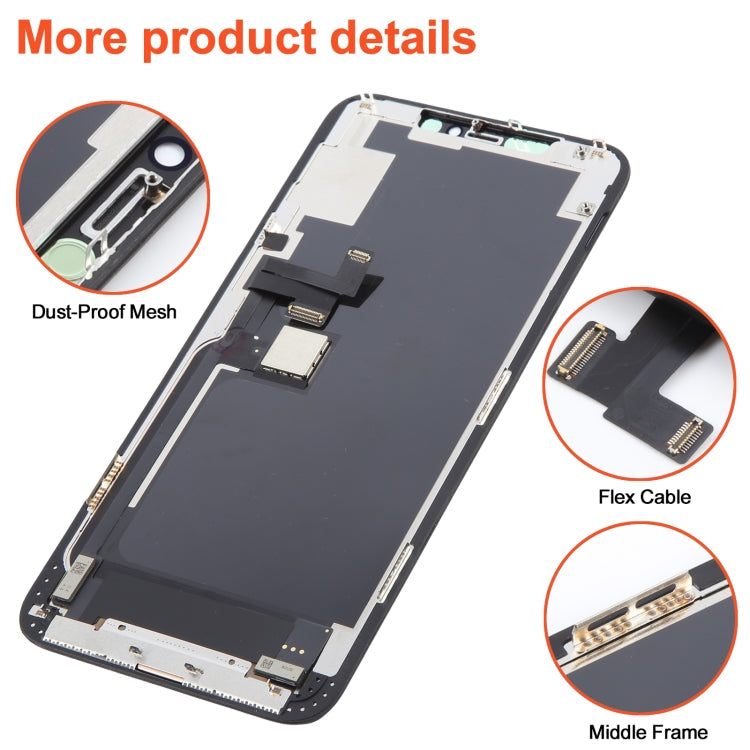 RJ incell Material LCD Screen  for iPhone 11 Pro Max, For iPhone 11 Pro Max(Incell )