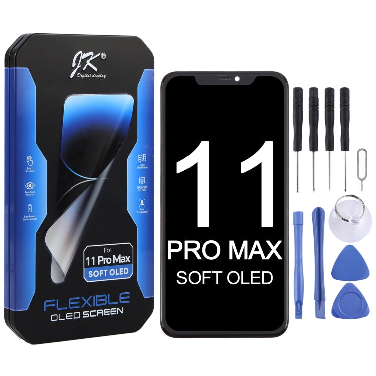 JK Soft OLED LCD Screen For iPhone 11 Pro Max, For iPhone 11 Pro Max (JK Soft OLED)