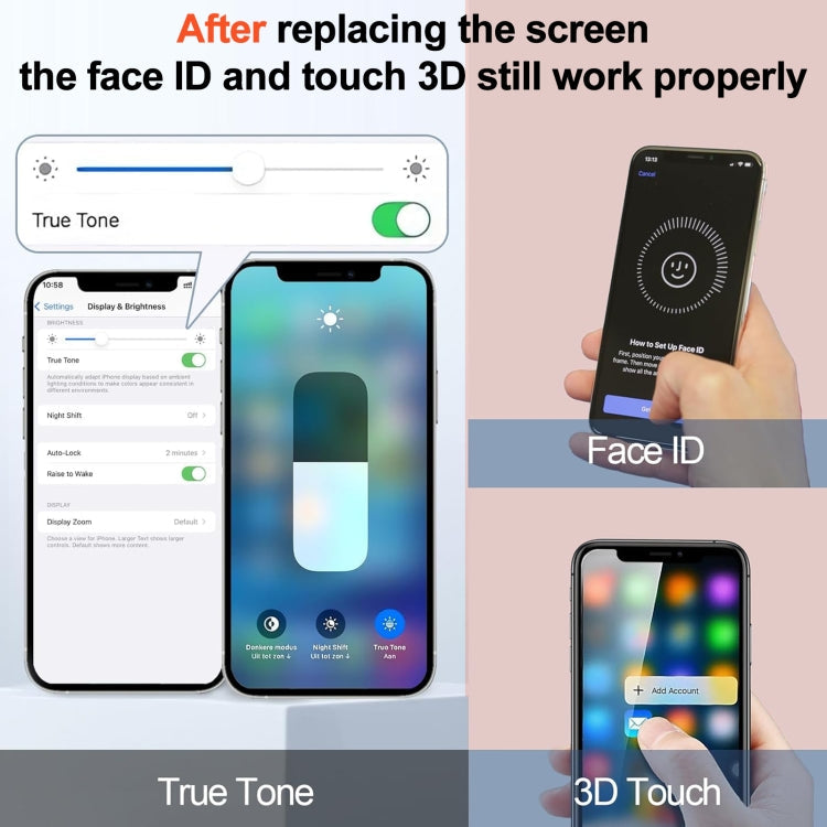 RJ Incell Screen LCD Screen for iPhone 12 Pro Max, For iPhone 12 Pro Max (RJ incell)