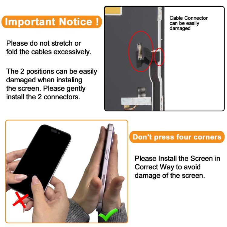 HXL Soft OLED Screen For iPhone 14 Pro, For iPhone 14 Pro