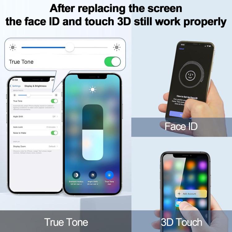 JK Hard OLED Screen For iPhone 15 Pro, For iPhone 15 Pro