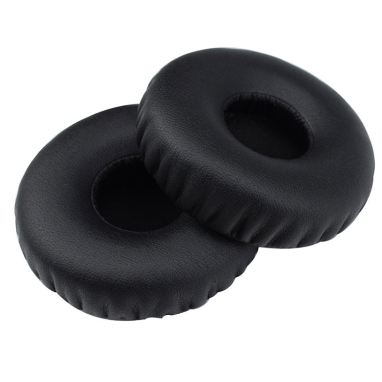 2pcs For JBL E40BT / T450 Headphones Imitation Leather + Foam Soft Earphone Protective Cover Earmuffs, For E40BT / T450 Black, For E40BT / T450 White