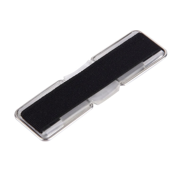 2 in 1 Adjustable Universal Mini Adhesive Holder Stand + Slim Finger Grip, Size: 7.3 x 2.2 x 0.3 cm