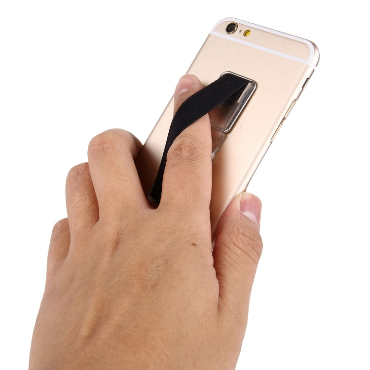 2 in 1 Adjustable Universal Mini Adhesive Holder Stand + Slim Finger Grip, Size: 7.3 x 2.2 x 0.3 cm