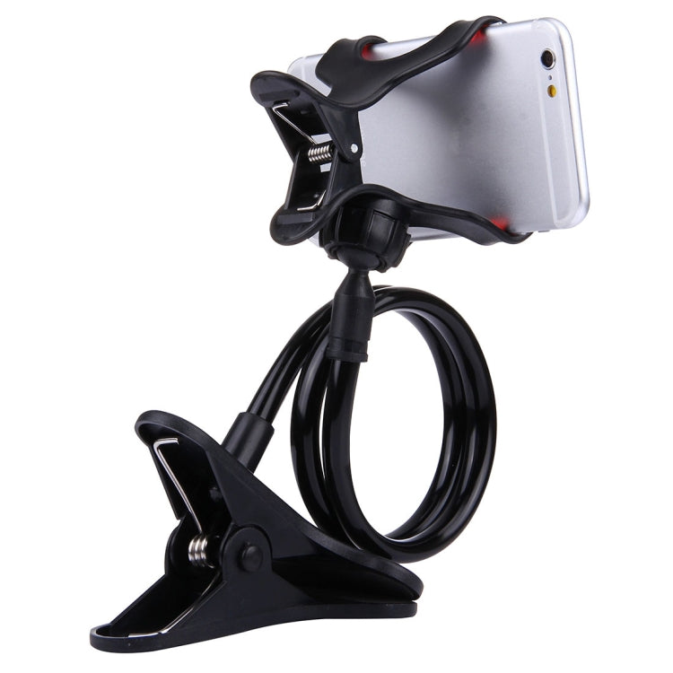 Universal Multifunctional Flexible Long Arm Lazy Bracket Desktop Headboard Bedside Car Phone Holder Stand Tablet Mount, Tablet Mount Black
