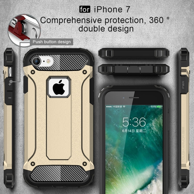 For iPhone 7 Armor TPU + PC Combination Phone Case, For iPhone 7, For iPhone  7