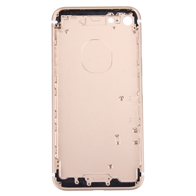 5 in 1 for iPhone 7 (Back Cover + Card Tray + Volume Control Key + Power Button + Mute Switch Vibrator Key) Full Assembly Housing Cover, For iPhone 7, For iPhone 7 with Side keys