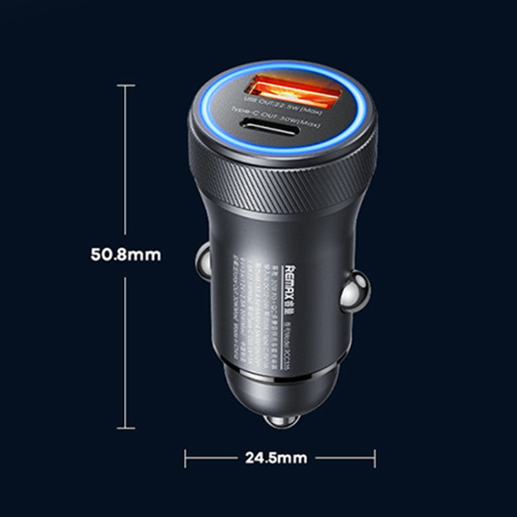 REMAX RCC335 Seaya Series 2 in 1 Car 30W PD Fast Charger, RCC335