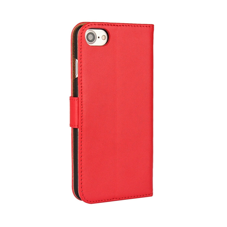 For  iPhone 8 & 7  Genuine Split Horizontal Flip Leather Case with Holder & Card Slots & Wallet