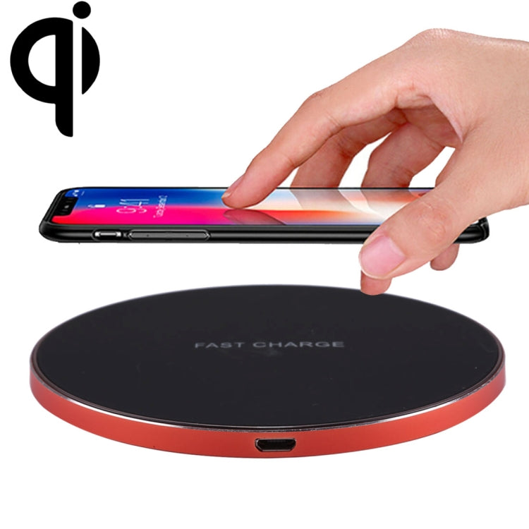 Q21 Fast Charging Wireless Charger Station with Indicator Light, Q21 Black, Q21 Gold, Q21 Red