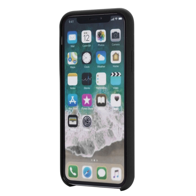 For iPhone XS Max Four Corners Full Coverage Liquid Silicone Protective Case Back Cover, For XS Max, For XS Plus, XS Max