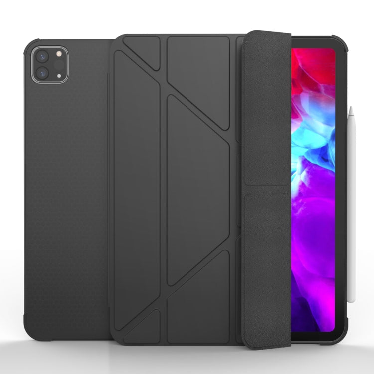 Multi-folding TPU Leather Tablet Case for iPad Pro 11 2022 / 2021 / 2020 / 2018, For iPad Pro 11 2022 / 2021 / 2020 / 2019, For iPad Pro 11 2022 / 2021 / 2020 / 2018, For iPad Pro 11 2022 / 2021 / 2020 / 2022, For iPad Pro 11 2022 / 2021 / 2020 / 2020
