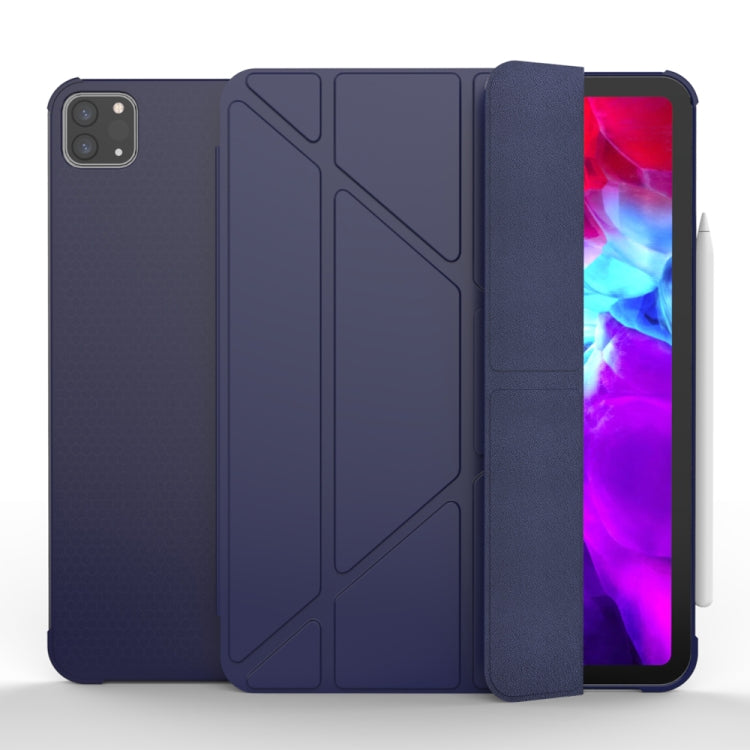 Multi-folding TPU Leather Tablet Case for iPad Pro 11 2022 / 2021 / 2020 / 2018, For iPad Pro 11 2022 / 2021 / 2020 / 2019, For iPad Pro 11 2022 / 2021 / 2020 / 2018, For iPad Pro 11 2022 / 2021 / 2020 / 2022, For iPad Pro 11 2022 / 2021 / 2020 / 2020