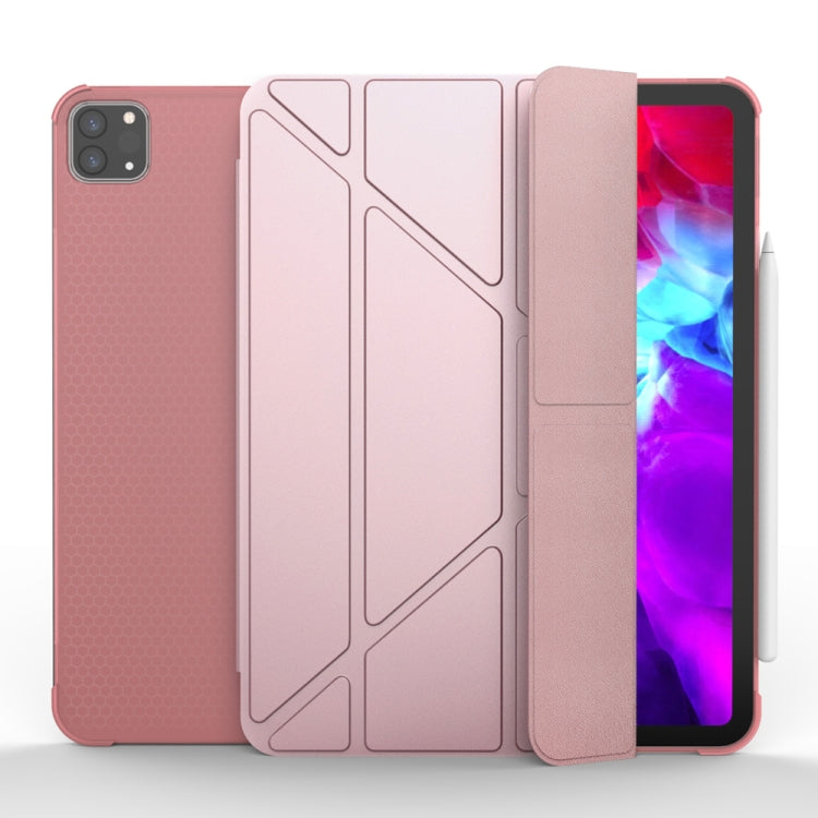 Multi-folding TPU Leather Tablet Case for iPad Pro 11 2022 / 2021 / 2020 / 2018, For iPad Pro 11 2022 / 2021 / 2020 / 2019, For iPad Pro 11 2022 / 2021 / 2020 / 2018, For iPad Pro 11 2022 / 2021 / 2020 / 2022, For iPad Pro 11 2022 / 2021 / 2020 / 2020